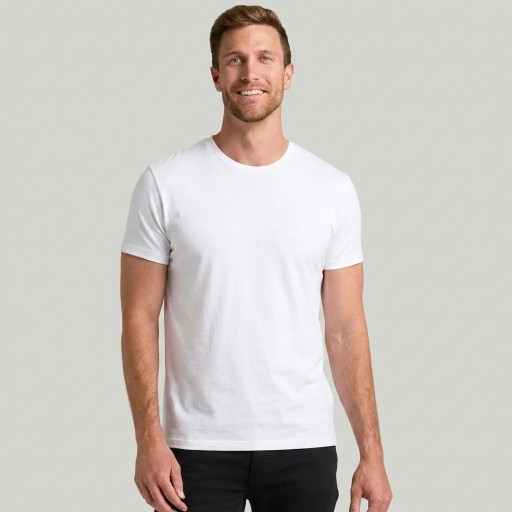 Men's 5-Pack Premium Crew Neck T-Shirts – Everyday Essential | 5 for $19.99