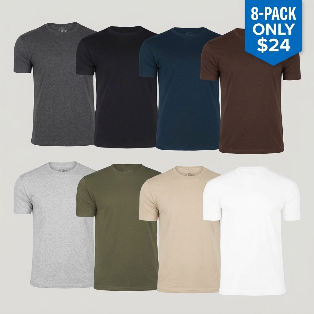 Essential Premium Crew Neck Tee