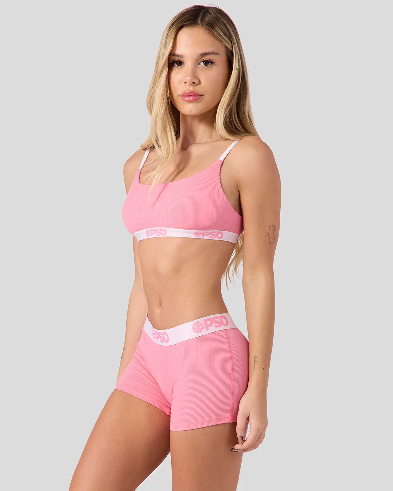 Ribbed - Baby Pink