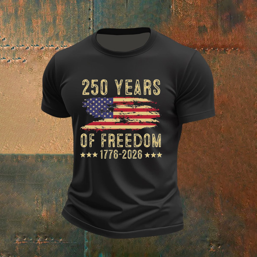 Men'S 250 Years Of Freedom T-Shirt
