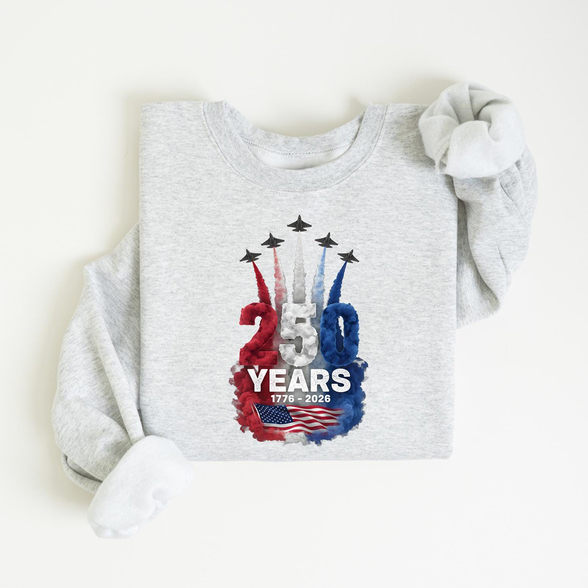 250th Anniversary Sweatshirt_ 1776 2026 Shirt_ USA