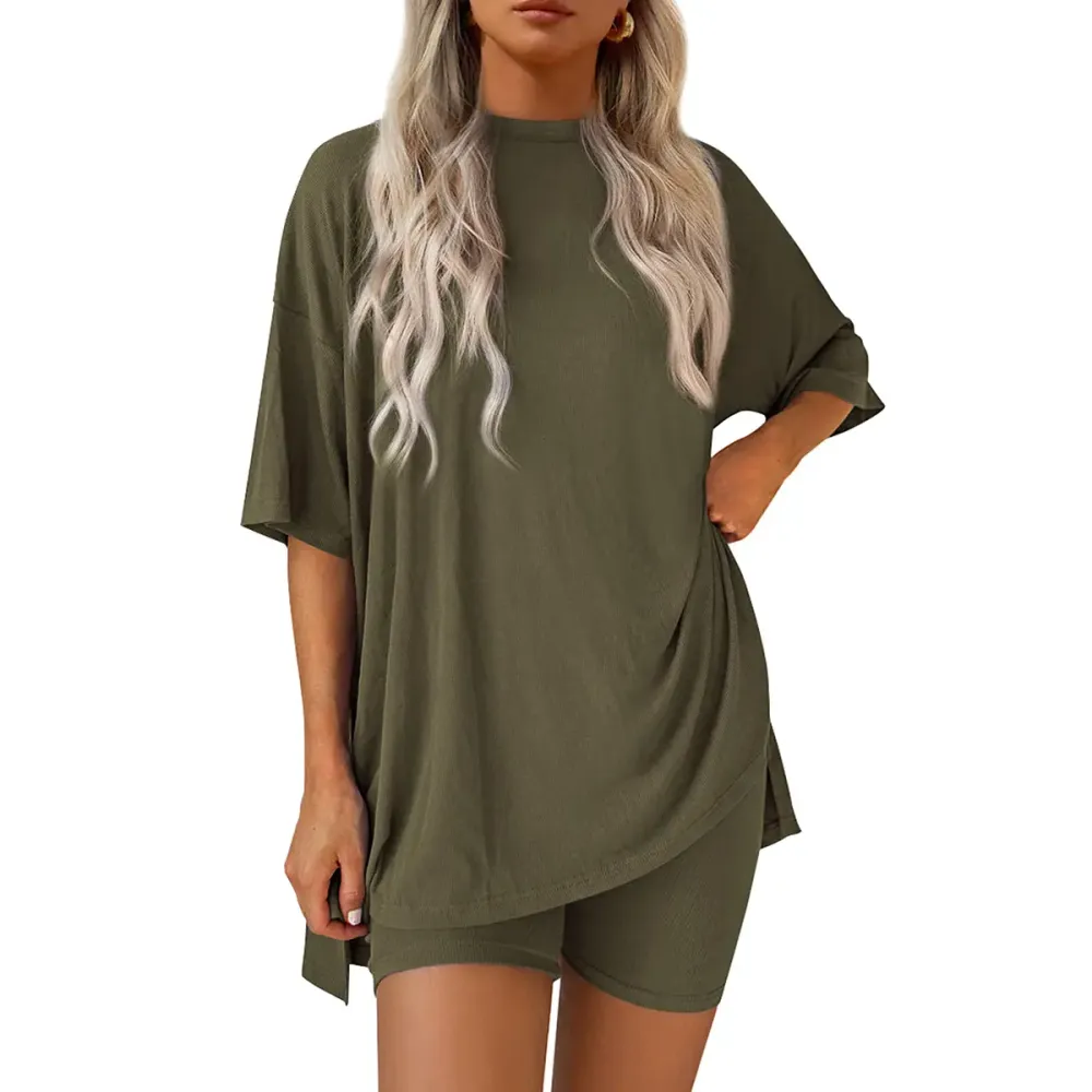 🔥Women's Casual Loose Two-Piece Set (With pocket)🔥8-Pack - All Colors Included, Only $24