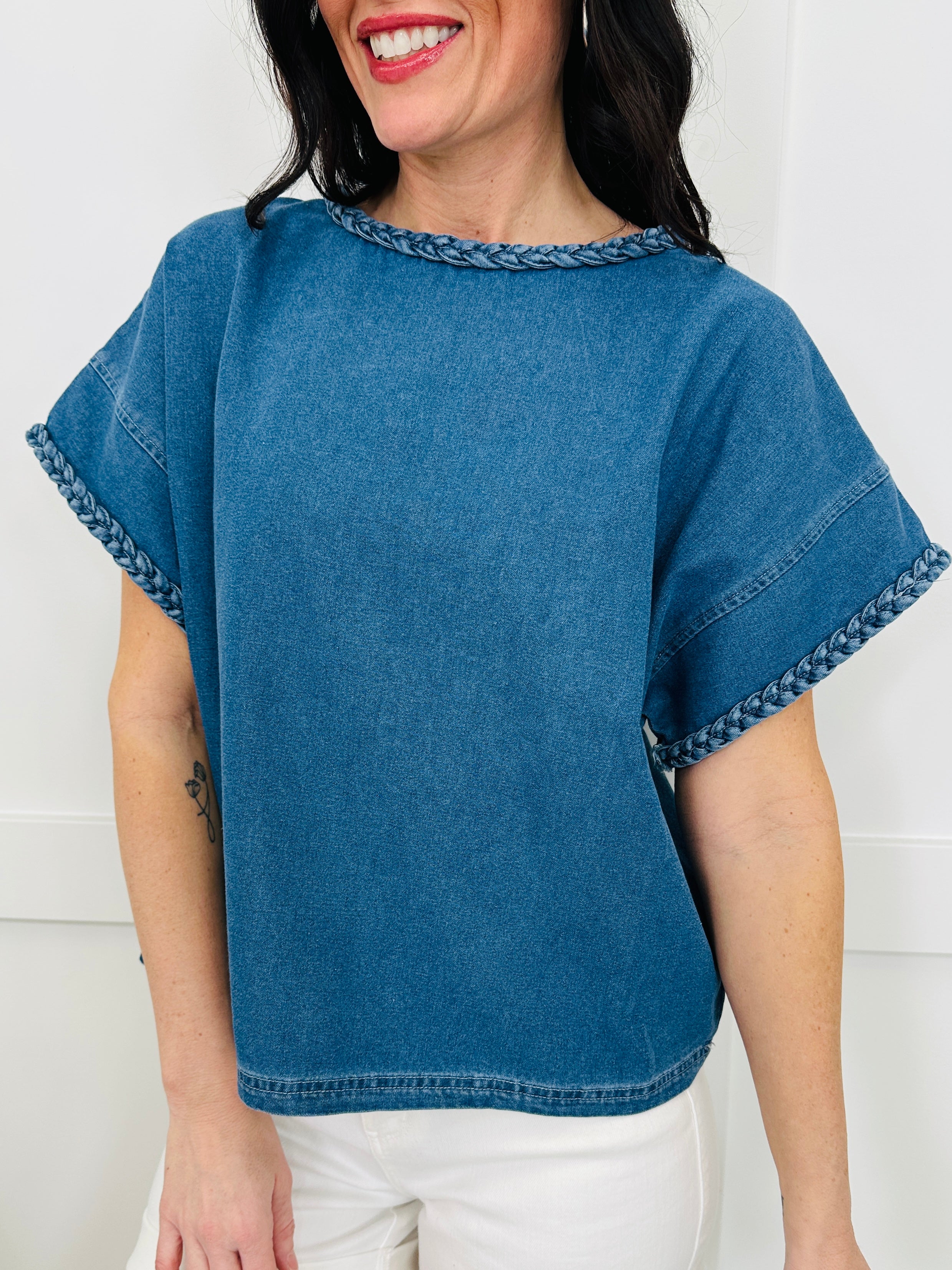Denim Darling Top