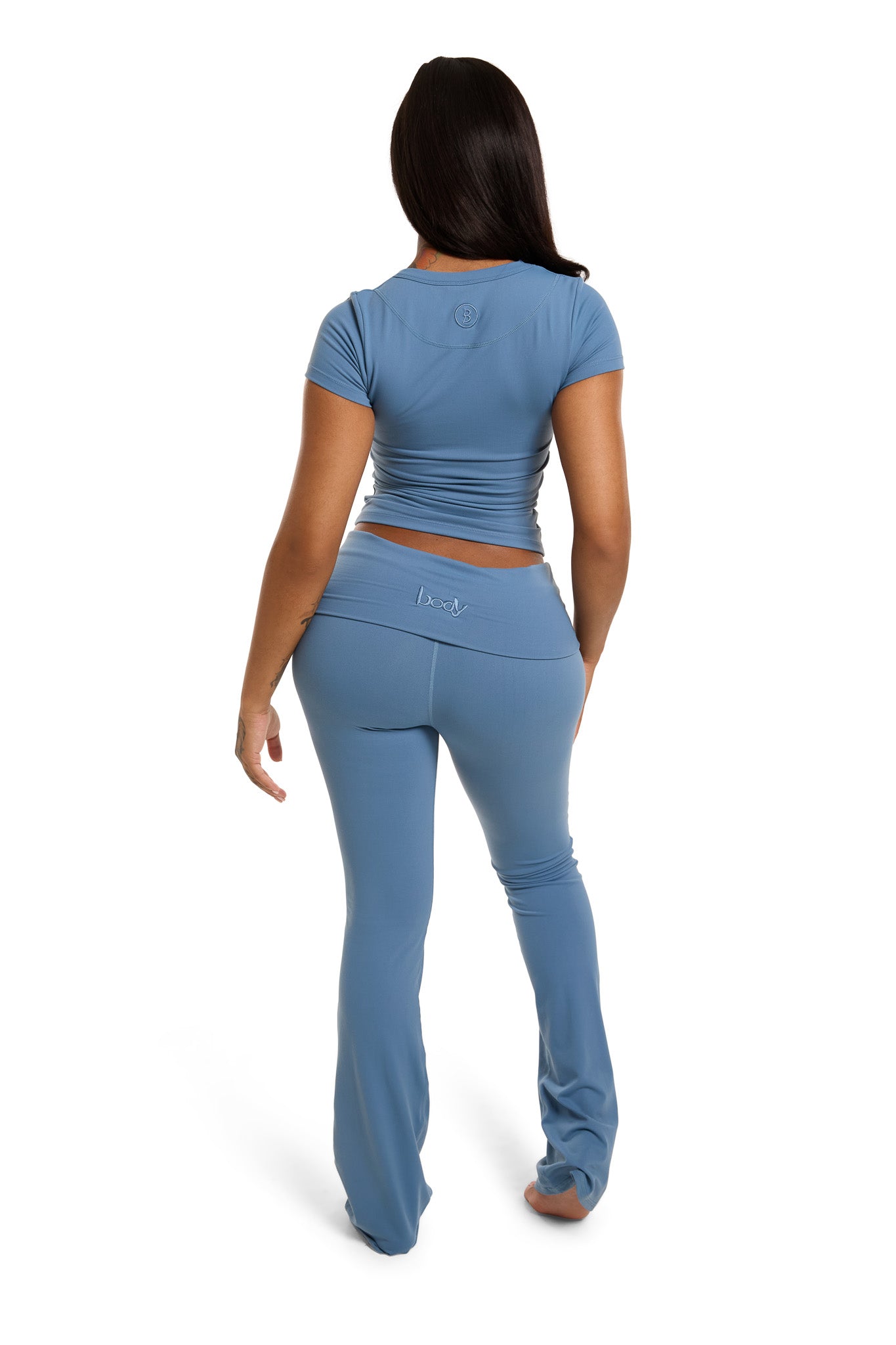 YOGA PANTS (DENIM BLUE)