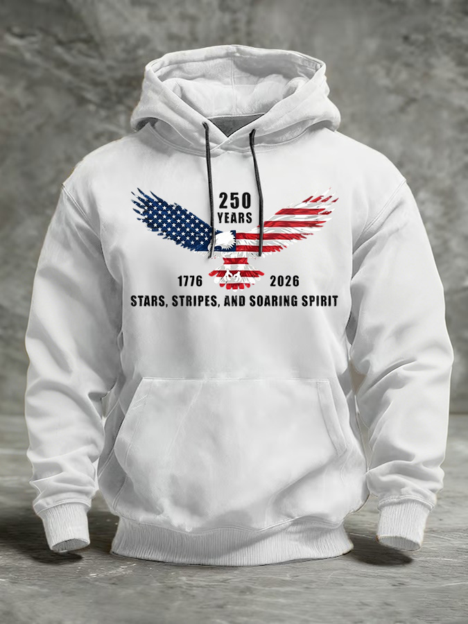 Men'S And Women'S 250Th Anniversary Celebration Hooded Sweatshirt
