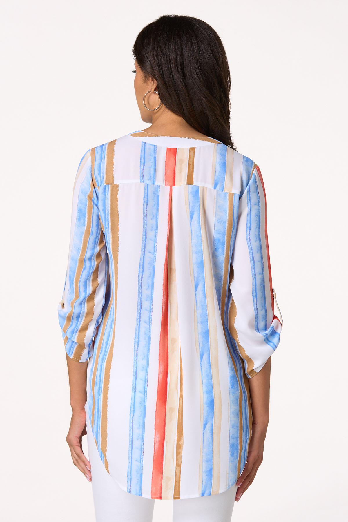 Brushed Stripe Top