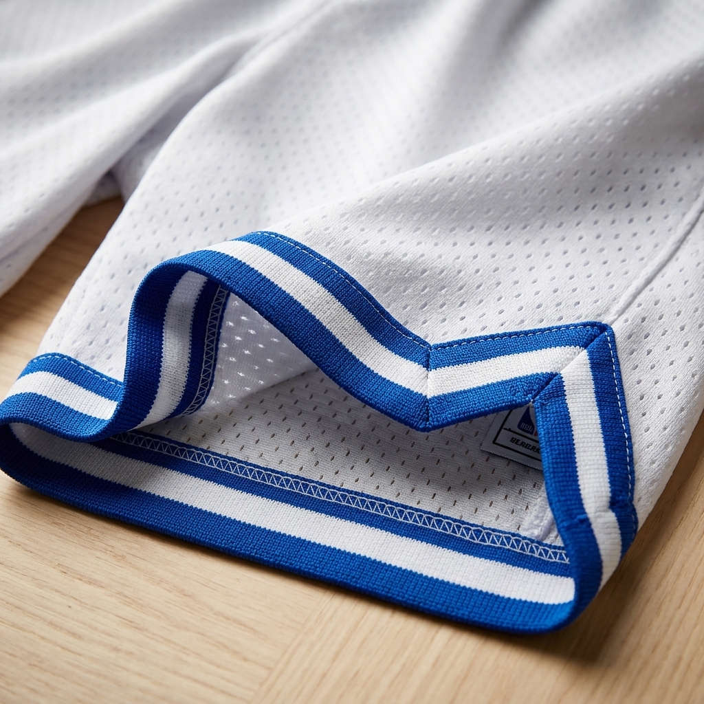 Men's Regular Fit Letter & Number Print Drawstring Waist Jersey Basketball Shorts