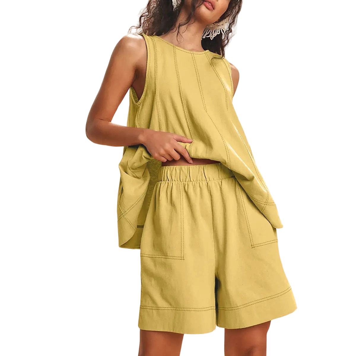 Women's 2-Piece Sleeveless Set
