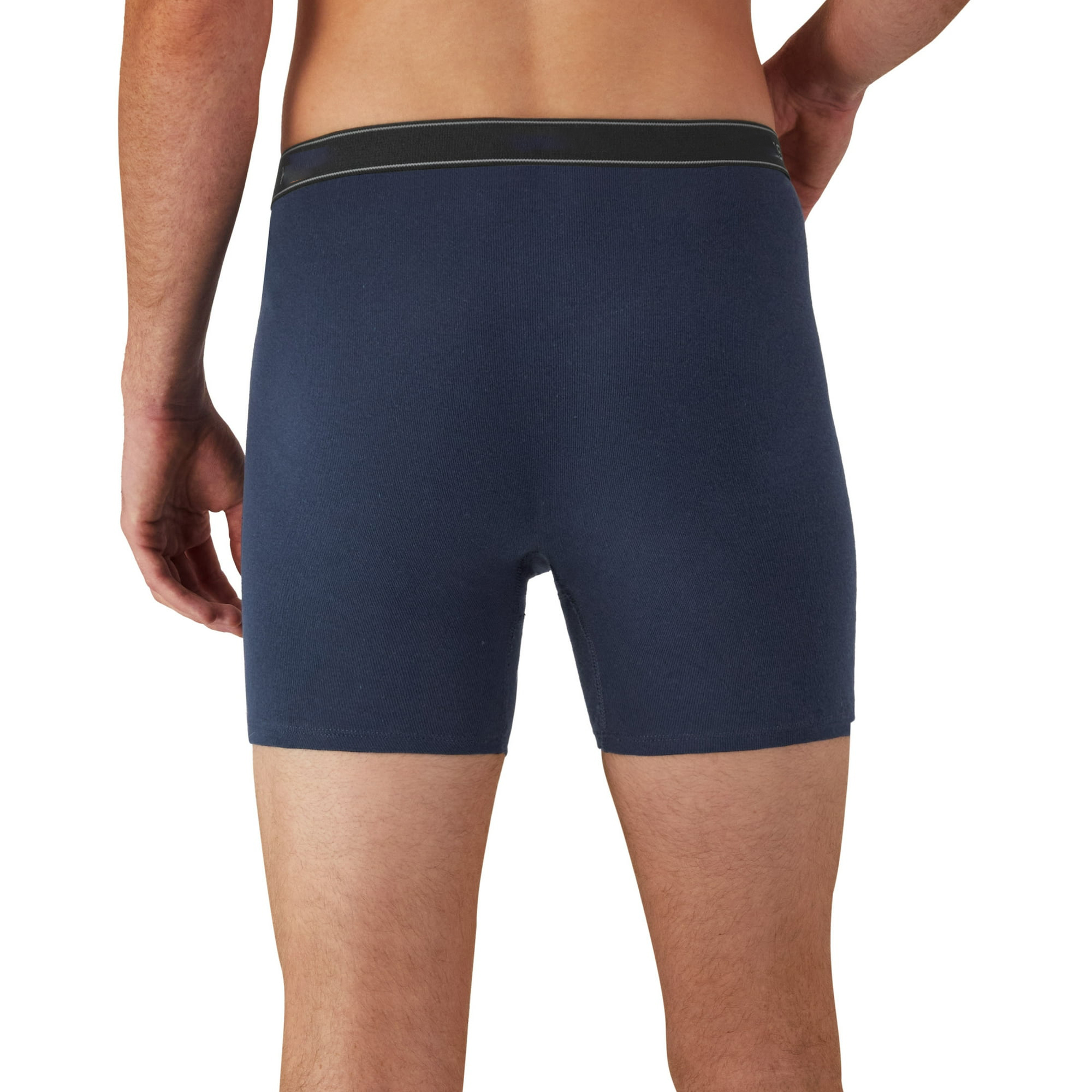 Men’s Everyday Cotton Boxer Briefs (Soft, Breathable Multi-Pack)