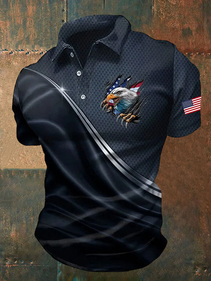 Men'S 250 Years Independence Day Polo Shirt