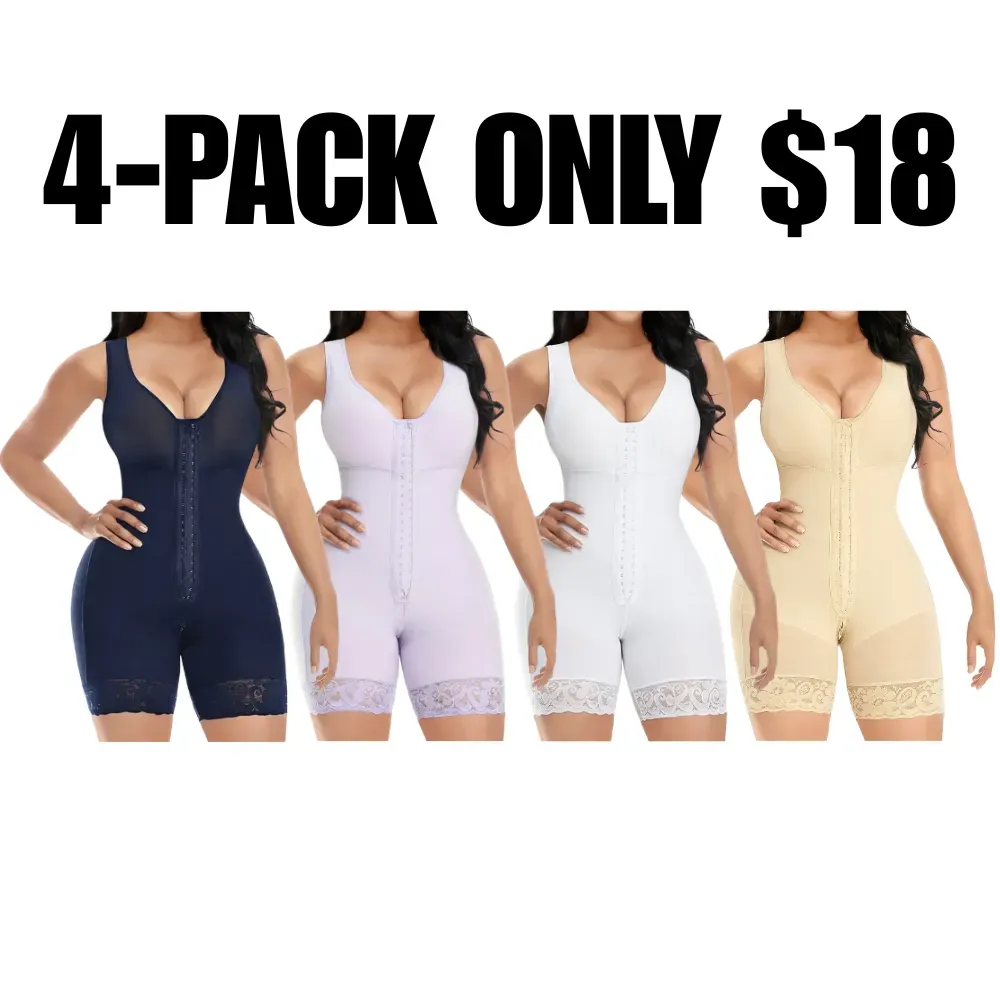 Women's Tummy Control Shapewear  Colombianas Full Body Butt Lifter