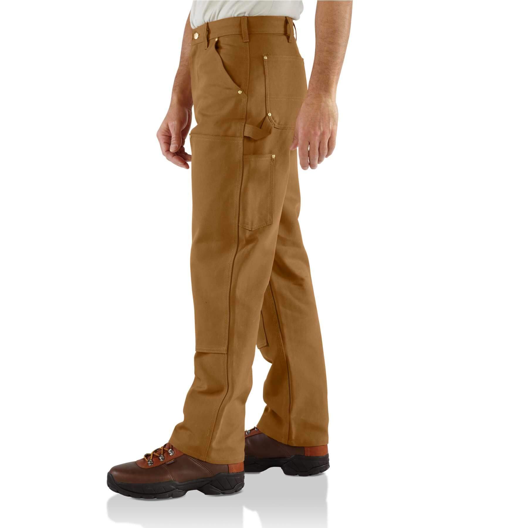 CHT 106679 B01 Loose Fit Double-Front Utility Work Trousers 106679