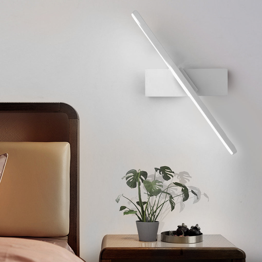 330 Rotatable Creative Strip LED Modern Wall Lamp Wall Sconce Lighting