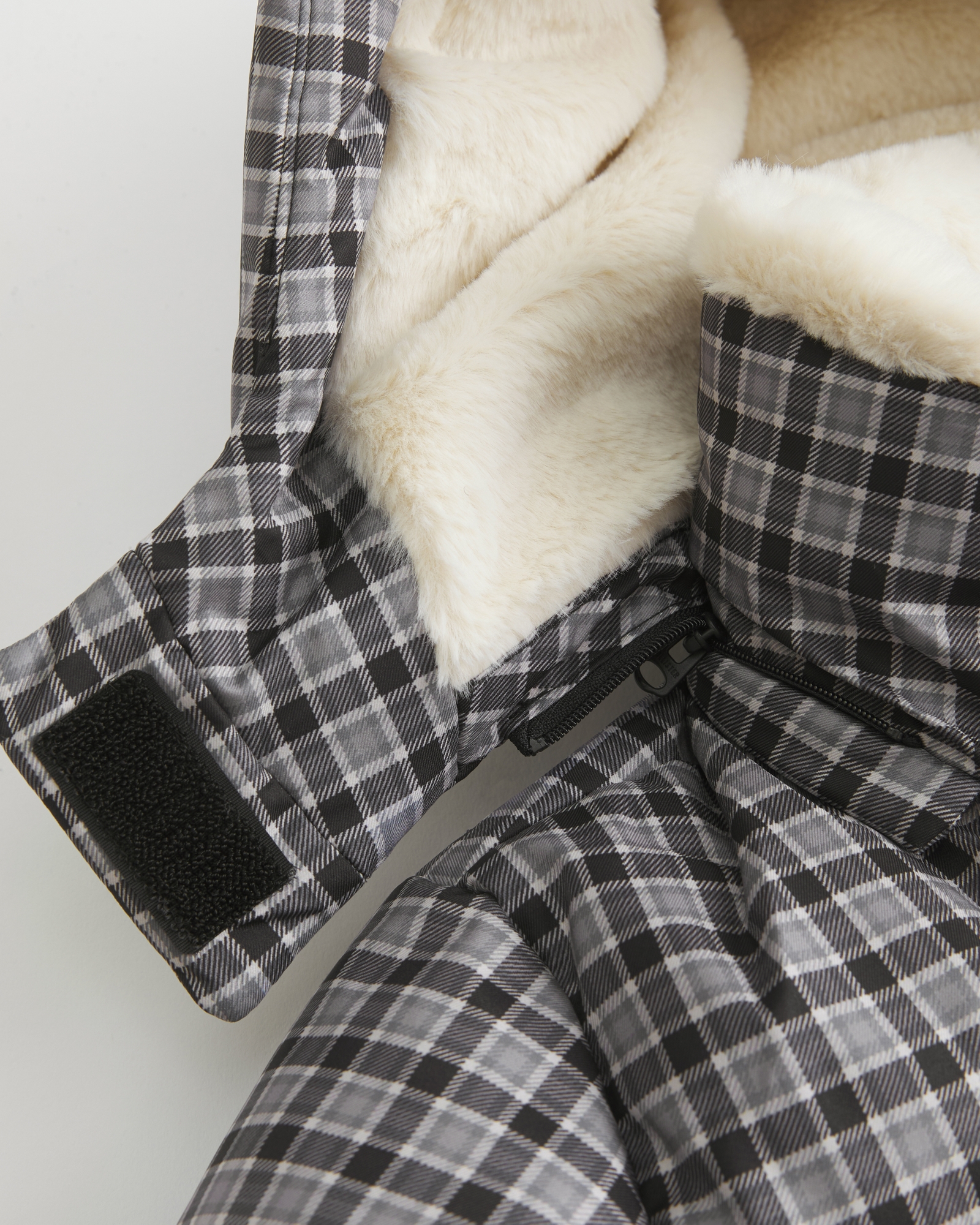 Faux Fur-Lined All-Weather Puffer Jacket