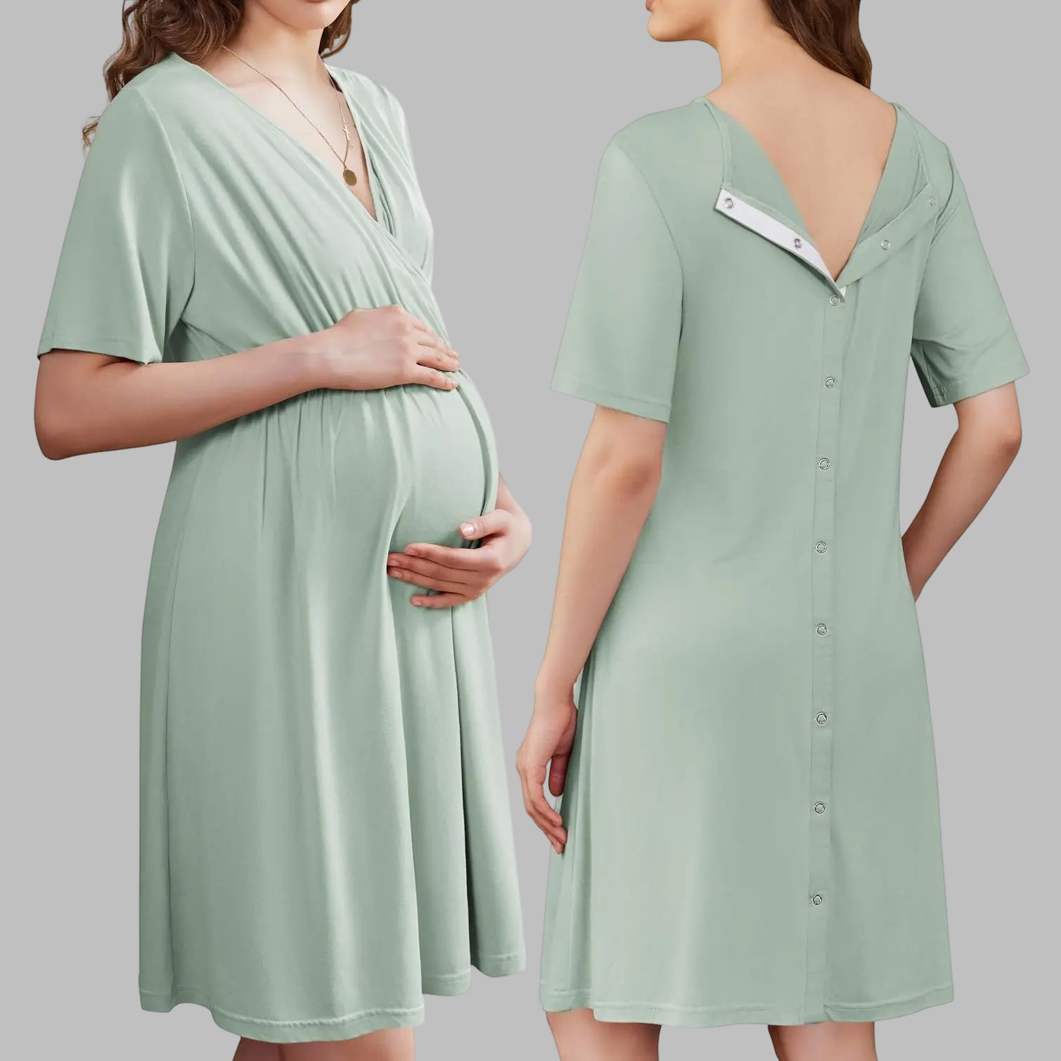 Spring maternity wear suitable for women to wear during pregnancy and postpartum in the summer