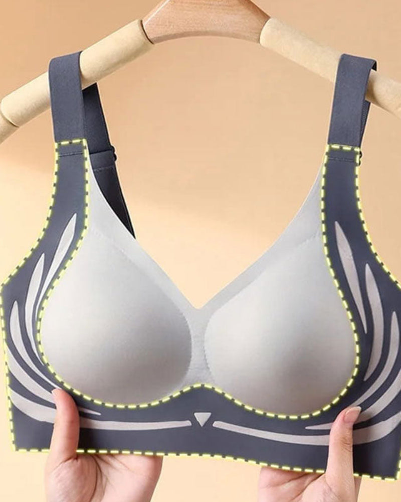 Lifting Anti-Sagging Wire-Free Push-up Bra