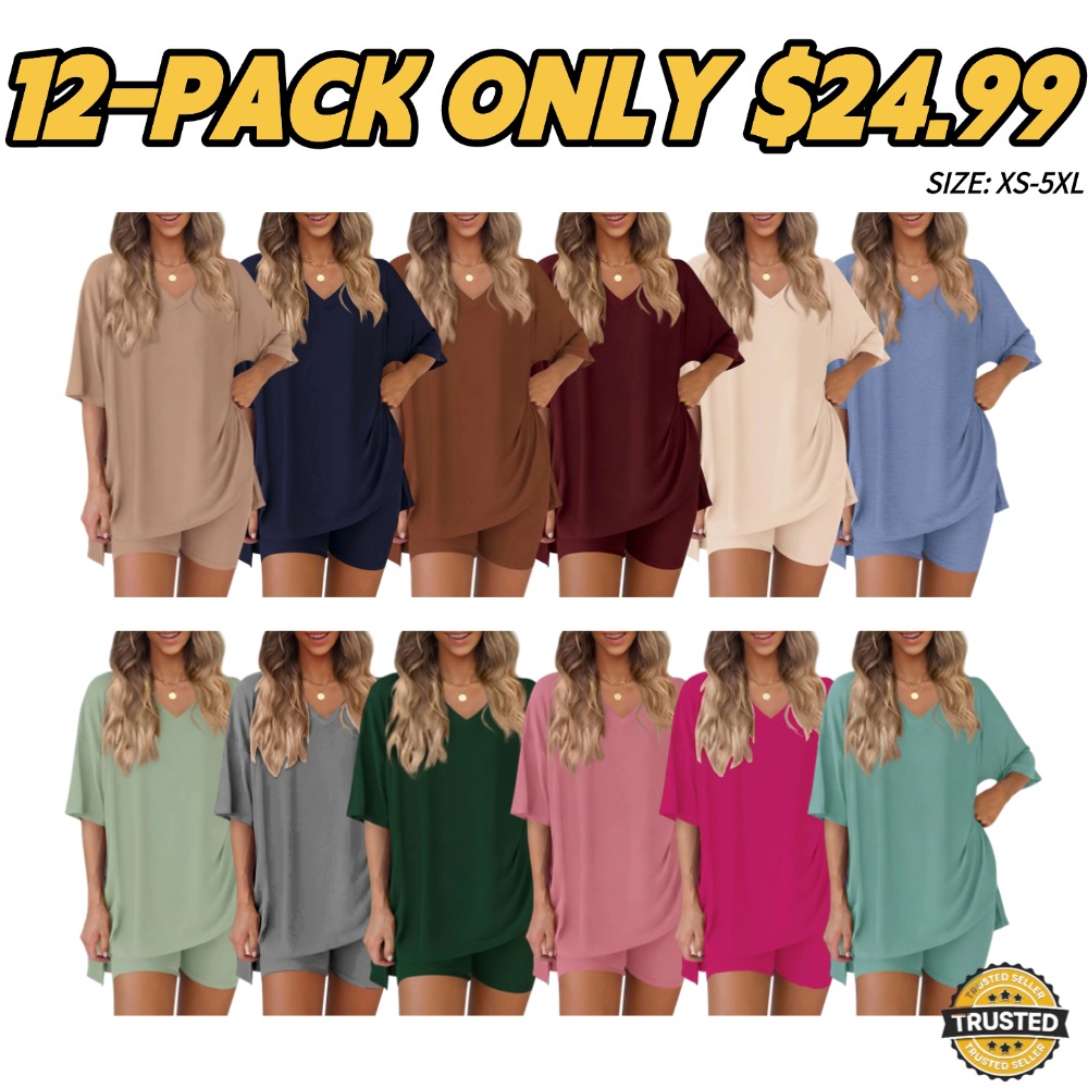 Women's Casual Two-Piece Loungewear Set