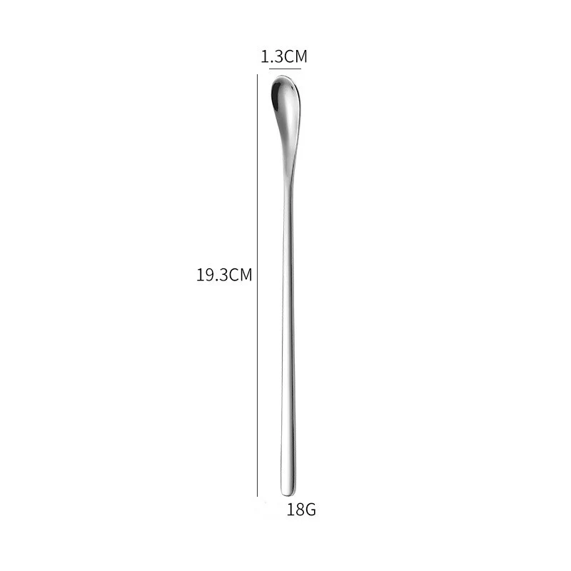 Long Handle Chocolate Spoons