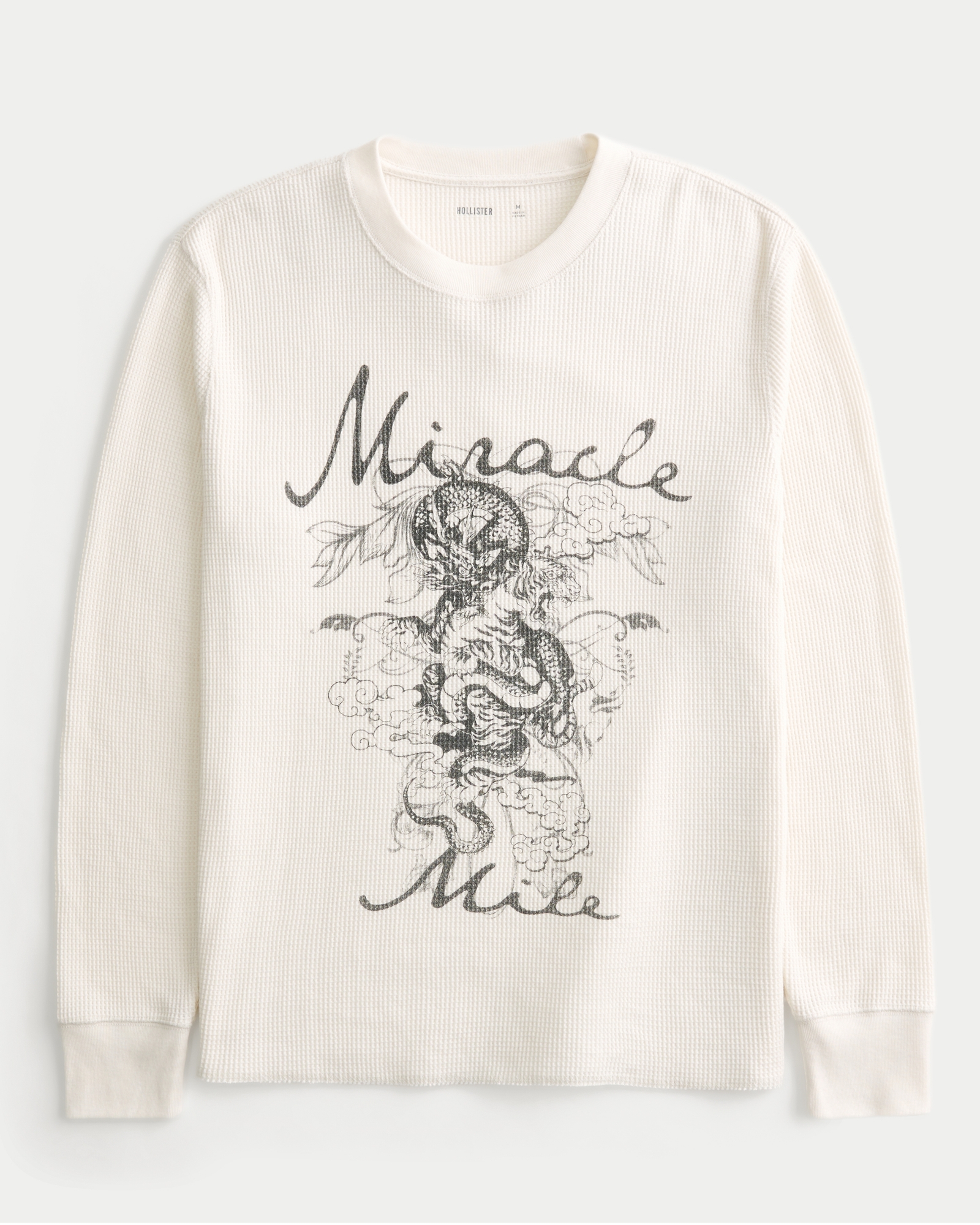Rose & Angel Wings Graphic Thermal Shirt