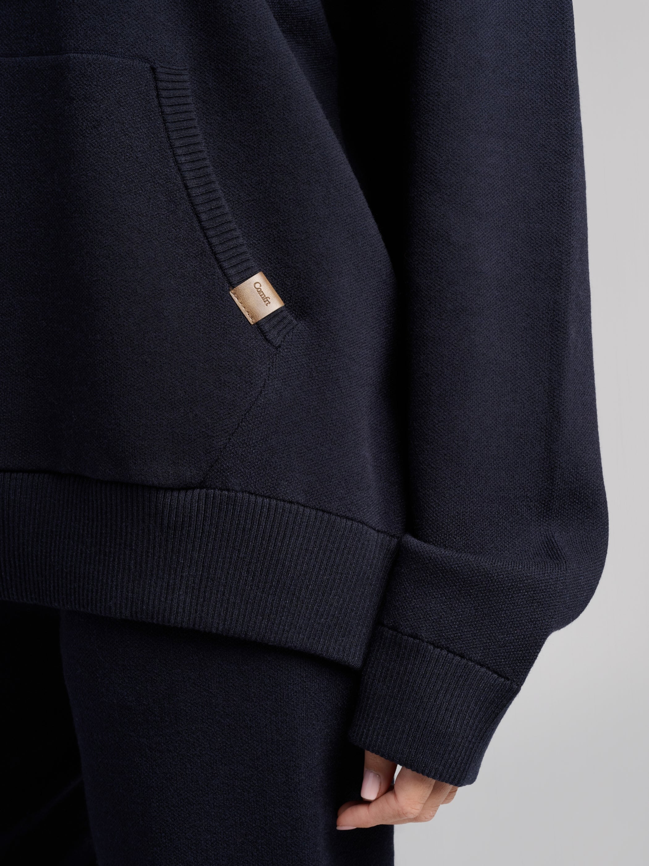 Sweater Knit Hoodie