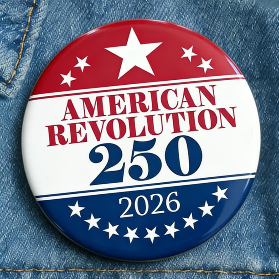 American 250th Anniversary Brooch