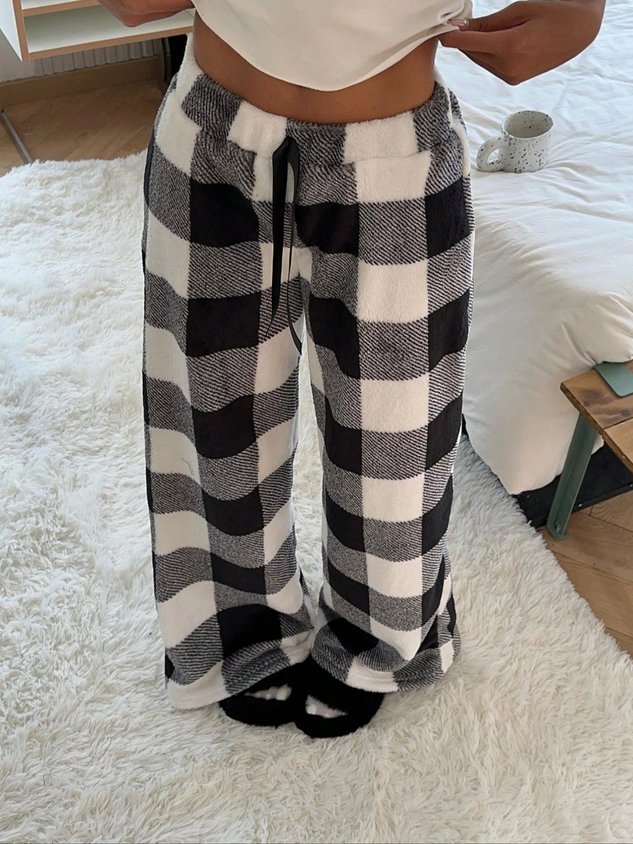 Loose Simple Leopard Pants
