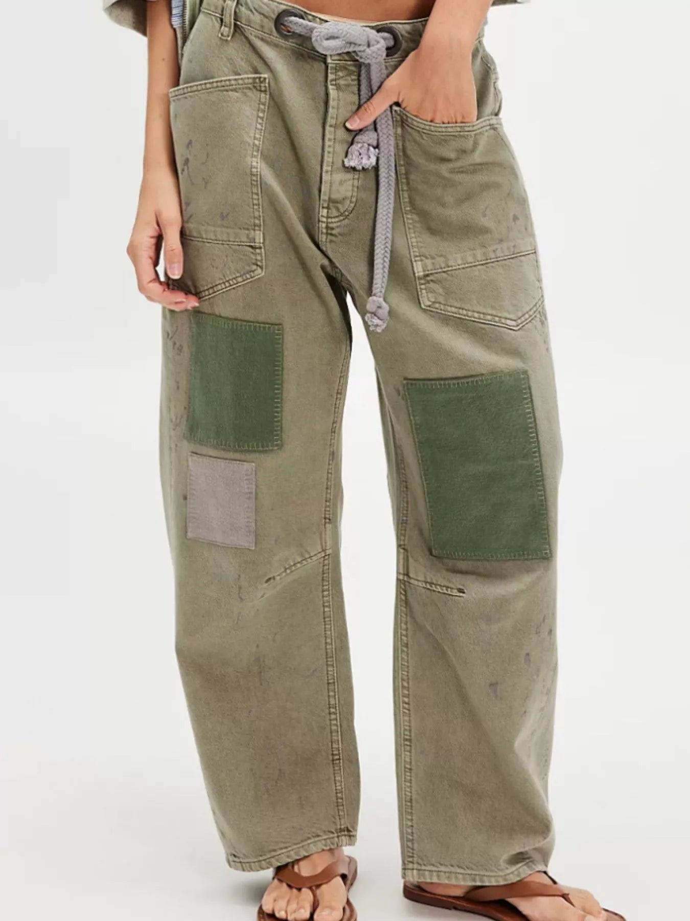Washed Relaxed Fit Jeans