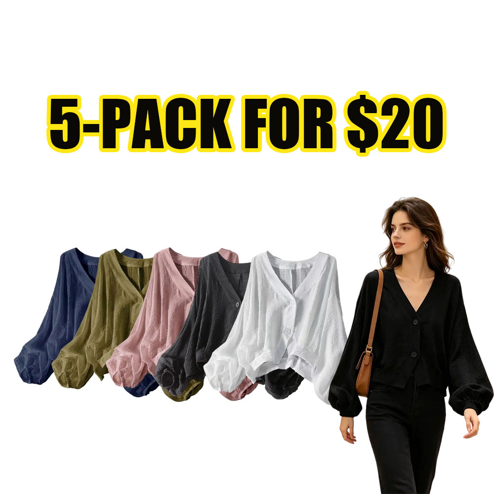 Women’s Lightweight Sheer Sun Protection Jacket – Loose Fit Long Sleeve Casual Blouse (XS–5XL)