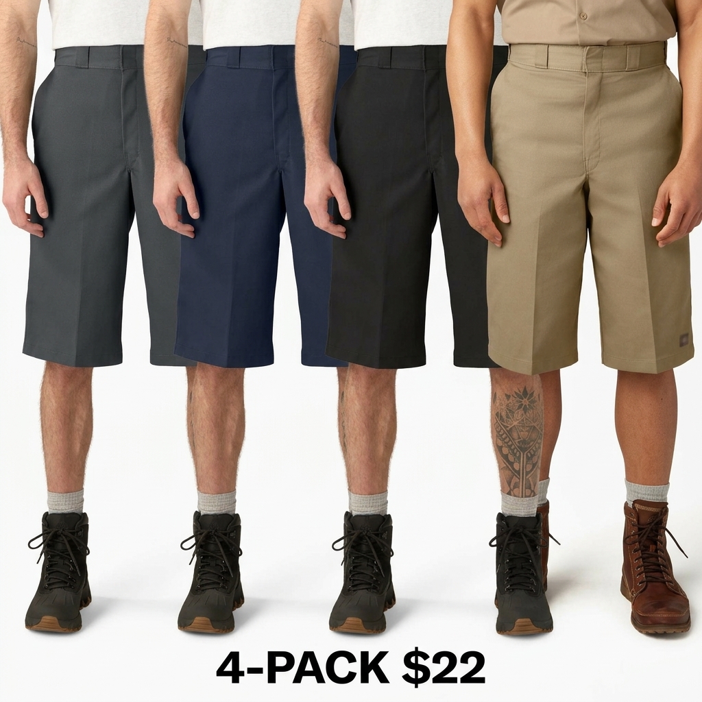 Men's Loose Fit Work Shorts – 15