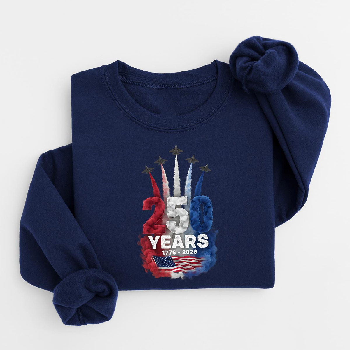250th Anniversary Sweatshirt_ 1776 2026 Shirt_ USA