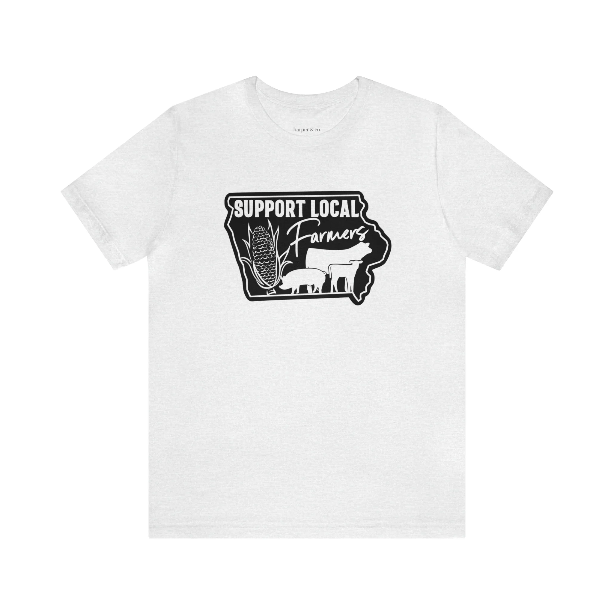 Iowa Farmer Unisex Jersey Short Sleeve Tee