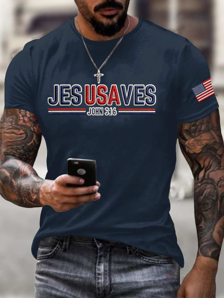 Men'S Jesus Saves T-Shirt