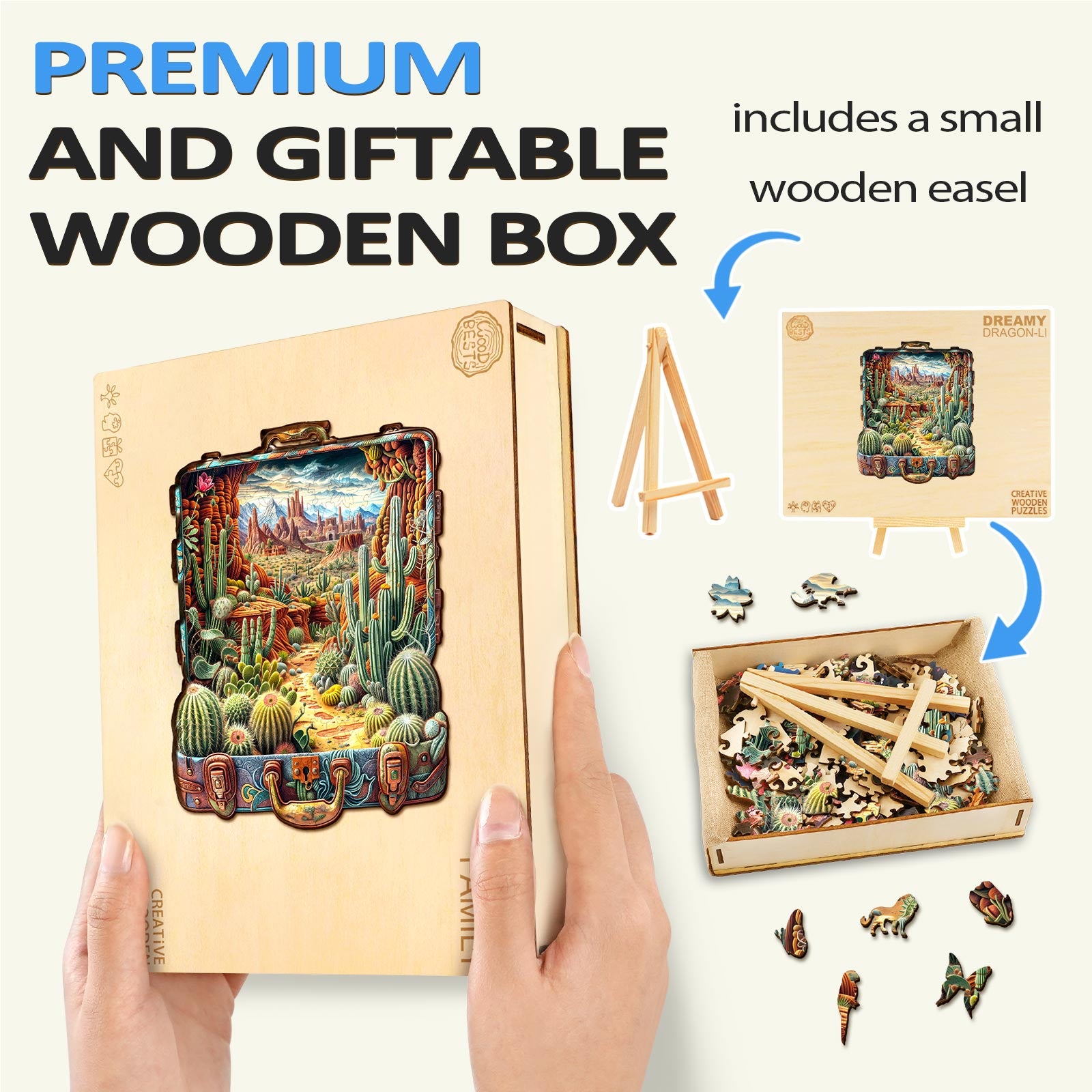 Desert Odyssey-2 Wooden Jigsaw Puzzle