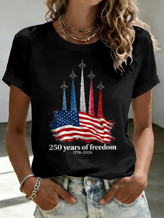 Women's Casual U.S. 250th Anniversary T-Shirt
