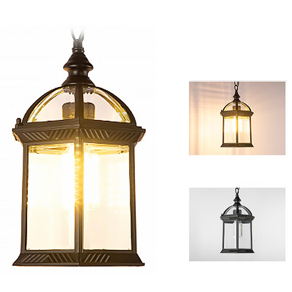 Retro Outdoor Waterproof Wall Lamp Chandelier Landscape Decorative Lighting for Villa Garden
