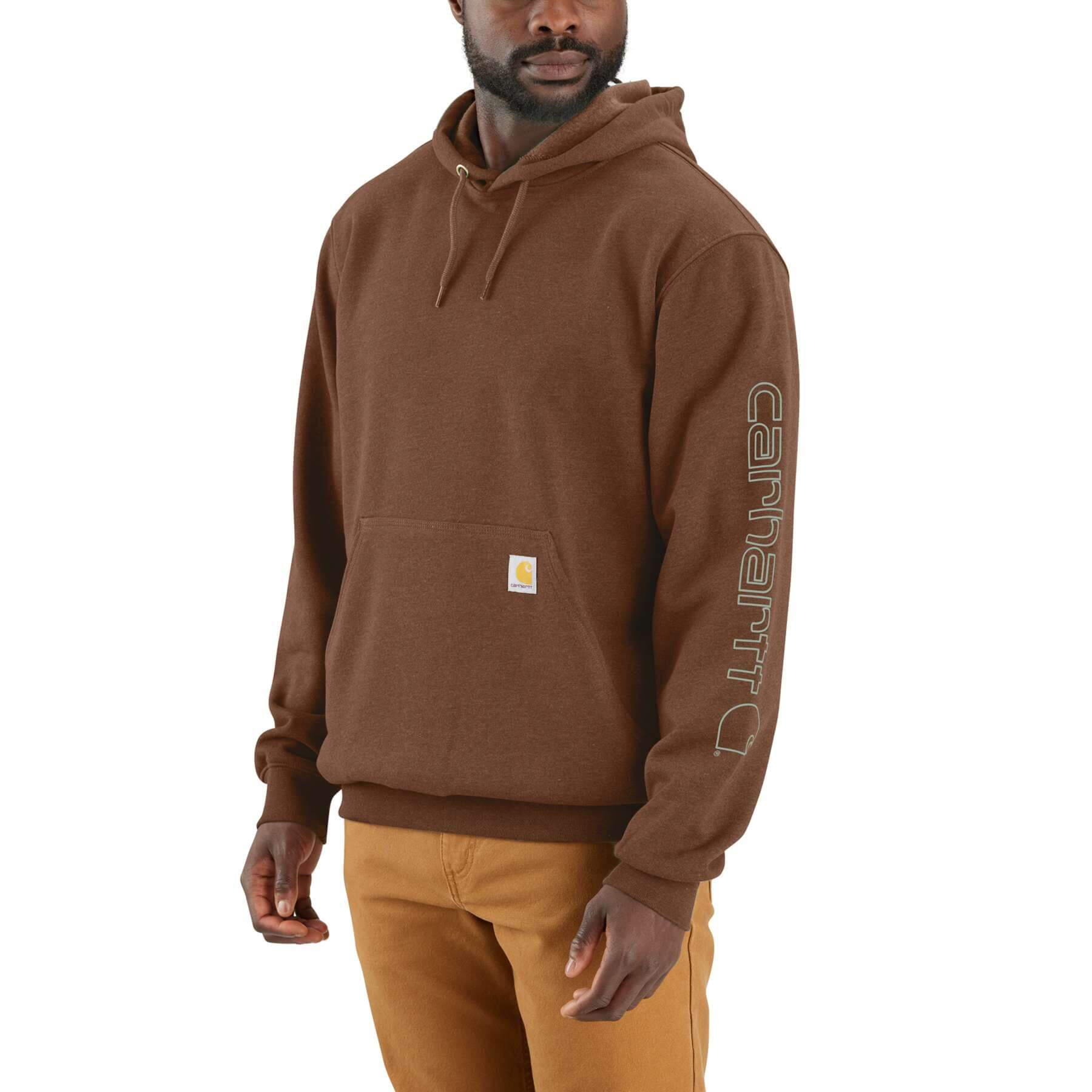 CHT Sleeve Logo Midweight Loose Fit Hoodie K288
