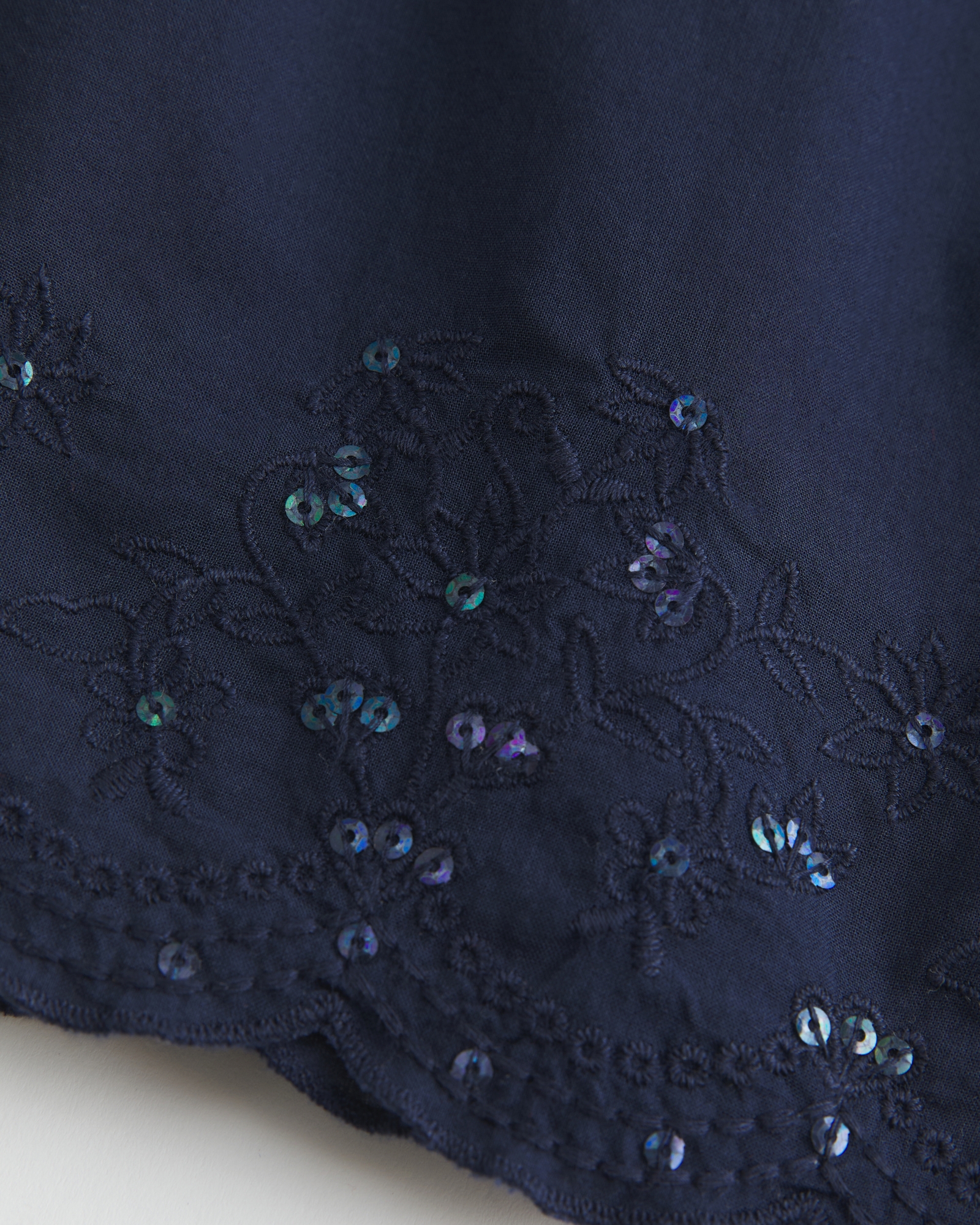 Embroidered Sequin Tank