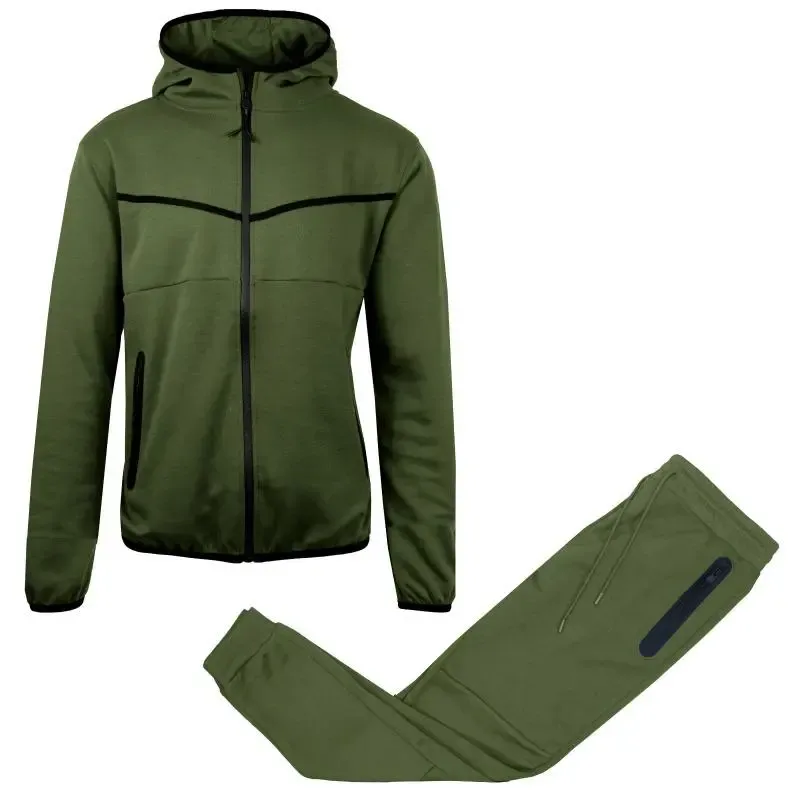 Men's Striped Tracksuit Set - 2 Full Sets