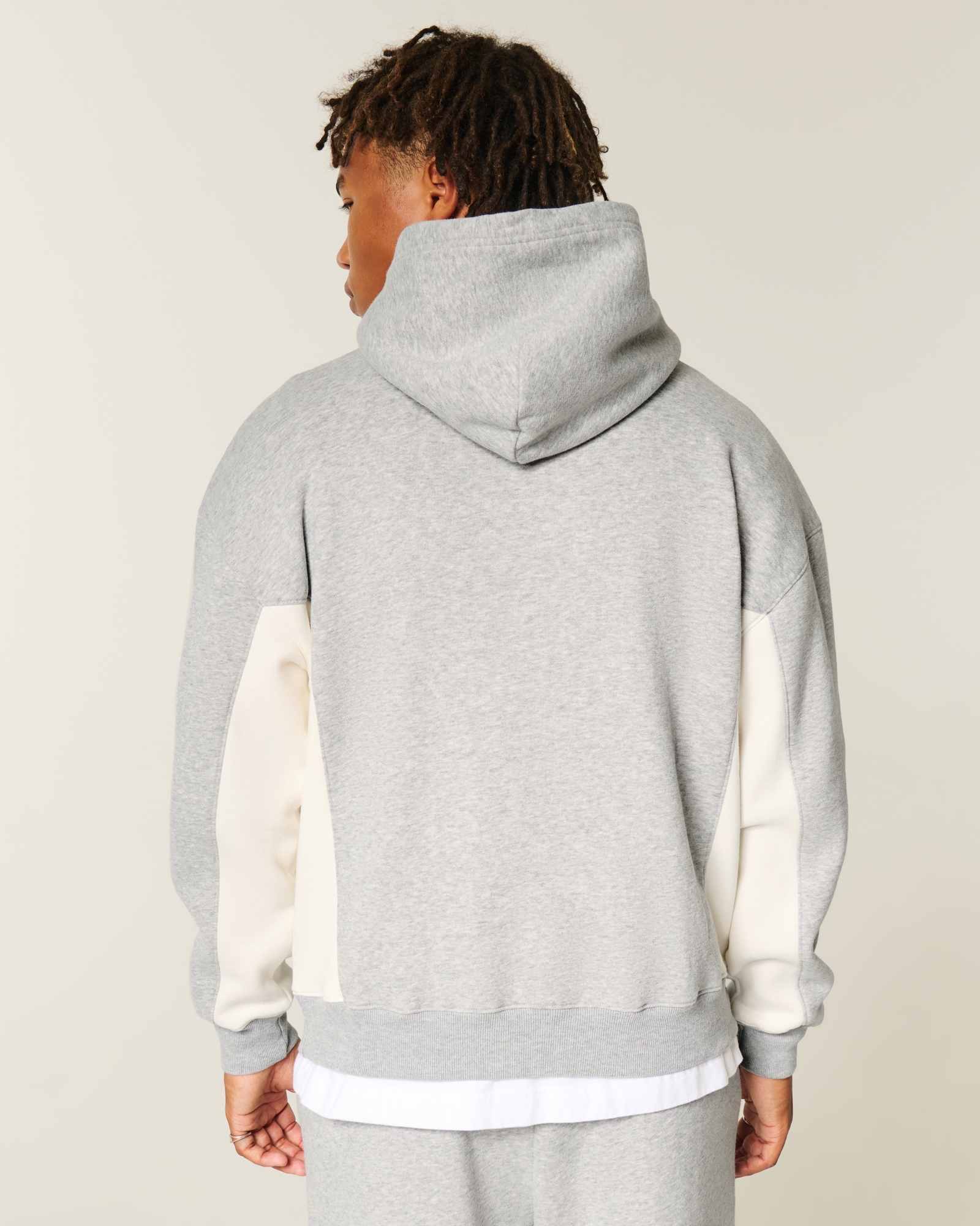Boxy Camo Logo Hoodie