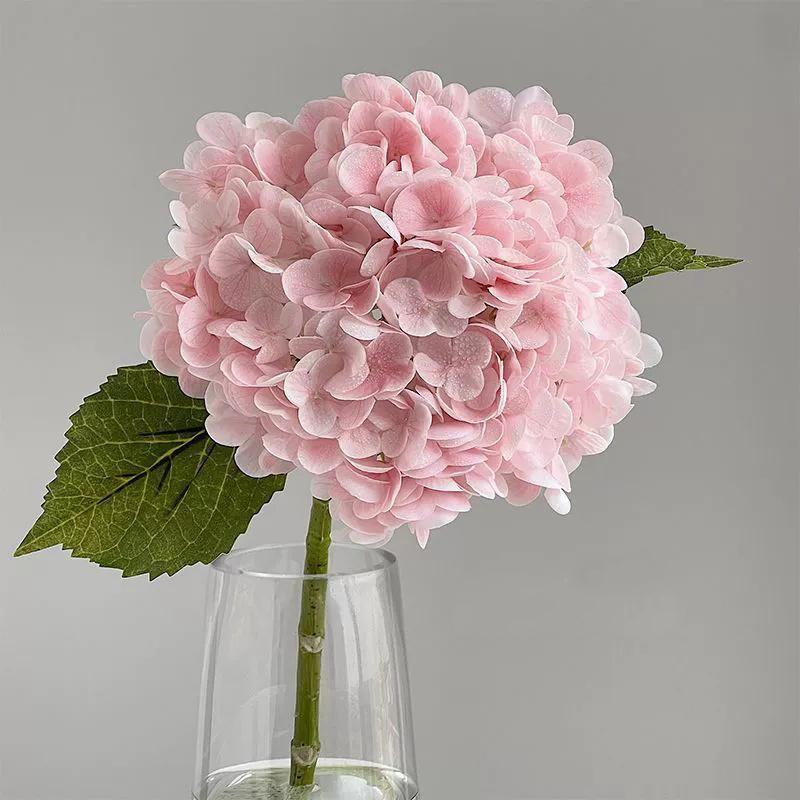 3-Pack Lifelike Hydrangea Silk Flowers  UV-Resistant for Indoor/Outdoor Decor