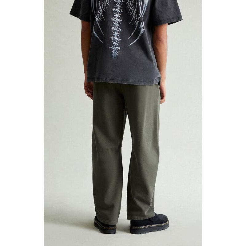 GYM PEOPLE Men's Baggy Fleece Workout Sweatpants with Pockets