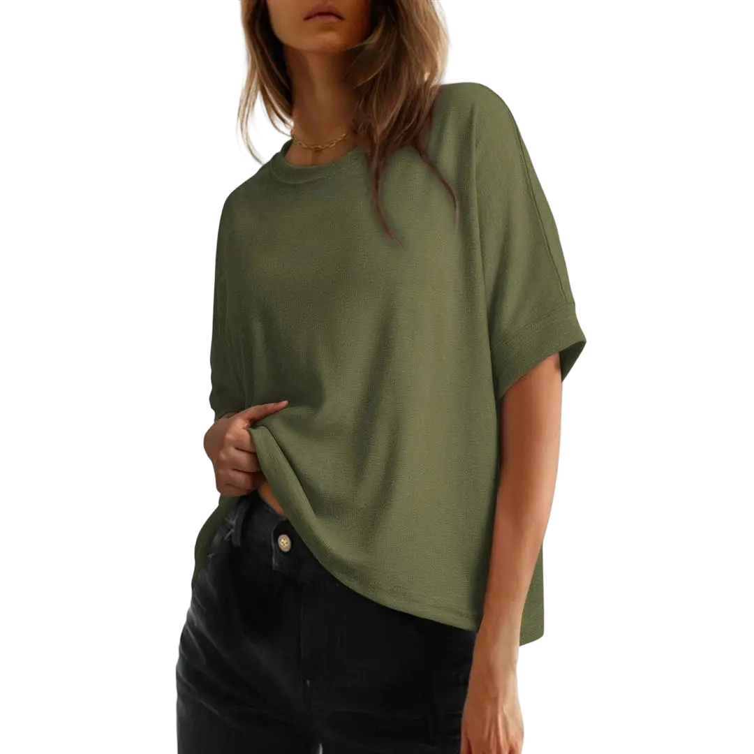 Women's Tops for Women 2026 Loose Oversized Basic Tee Comfortable Soft Fabric Flattering Fit