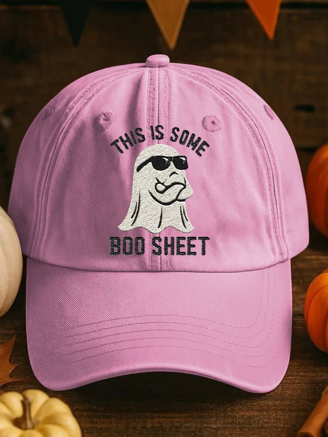 Unisex This Is Some Boo Sheet Printed Hat