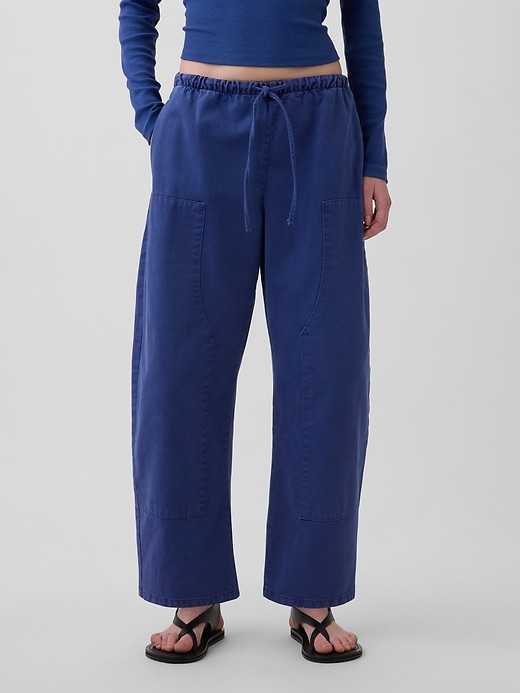 Easy Double-Knee Barrel Pants