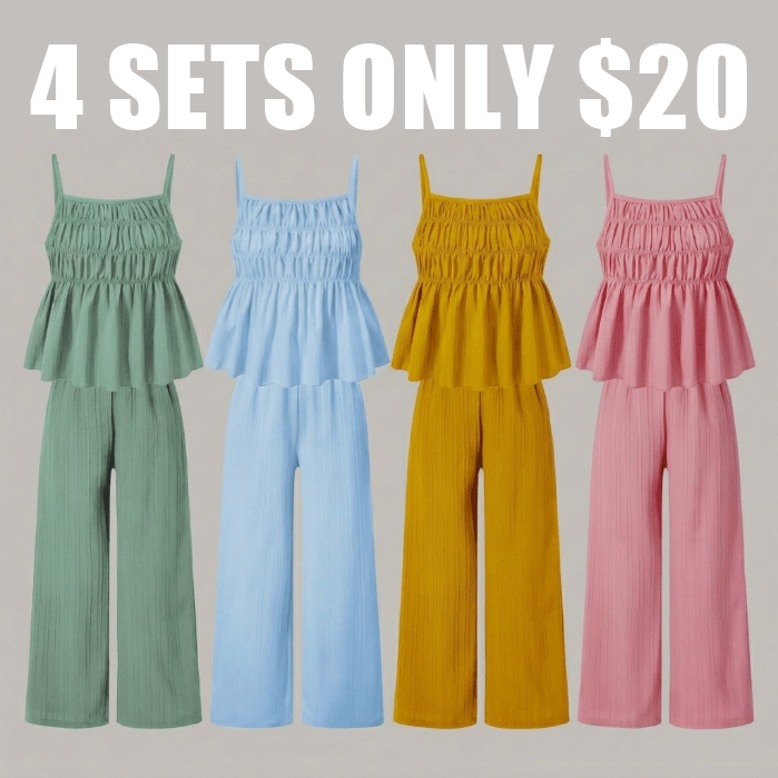 Women's Effortless Cami & Wide Leg Pants Set