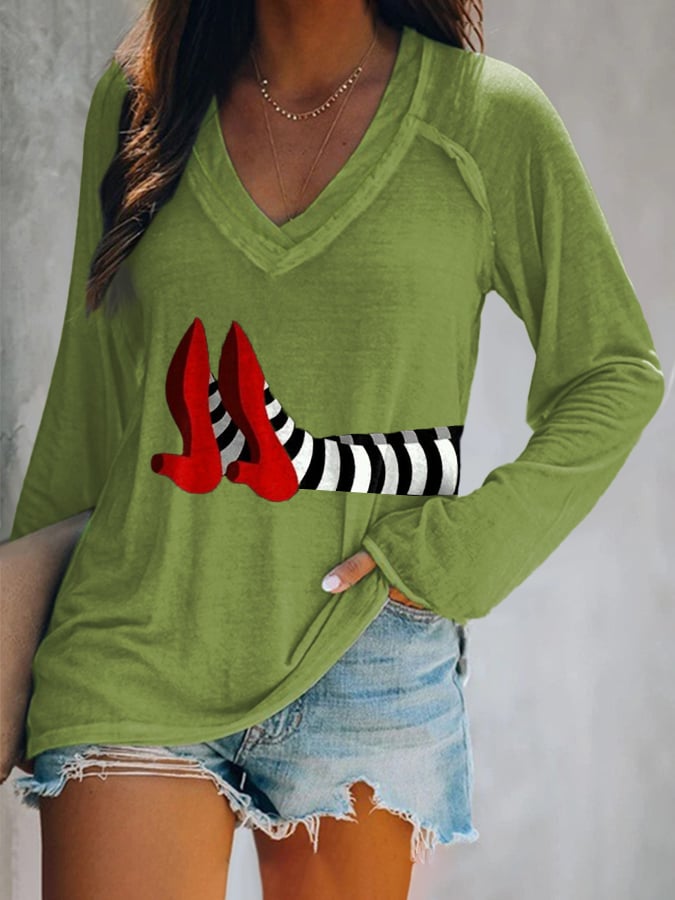 Women's Halloween Printed T-Shirts