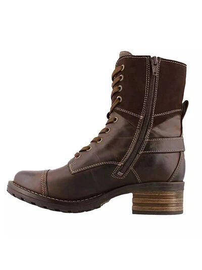 Lace-Up Block Heel Boots (multiple color options)