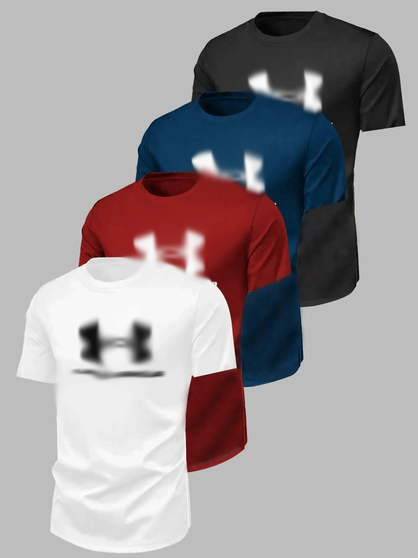 Men’s Retro Fitted Short Sleeve Crew Neck T-Shirt – Everyday Casual Essential