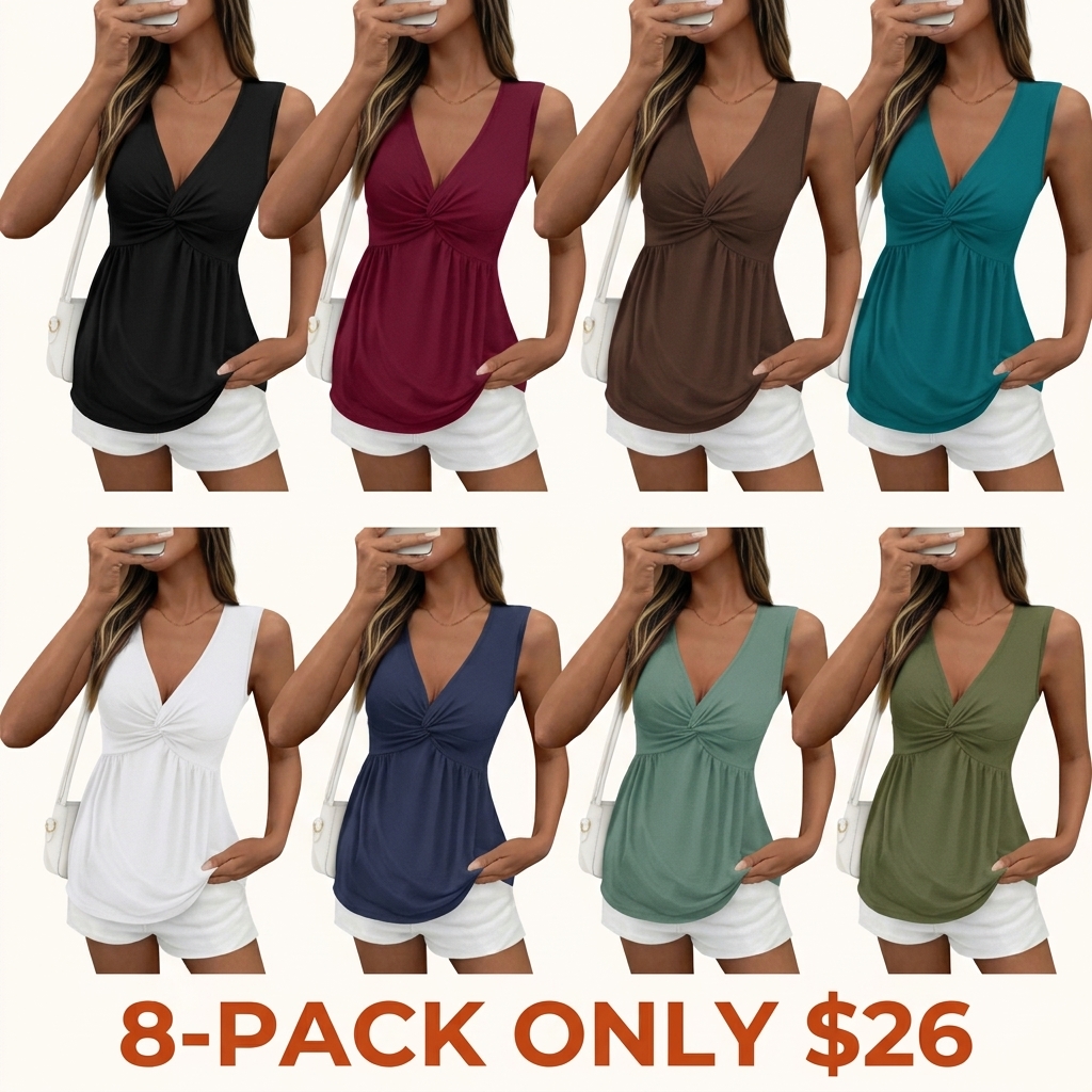 Women's Loose-Fit Tank Top – Spring/Summer 2026 Collection