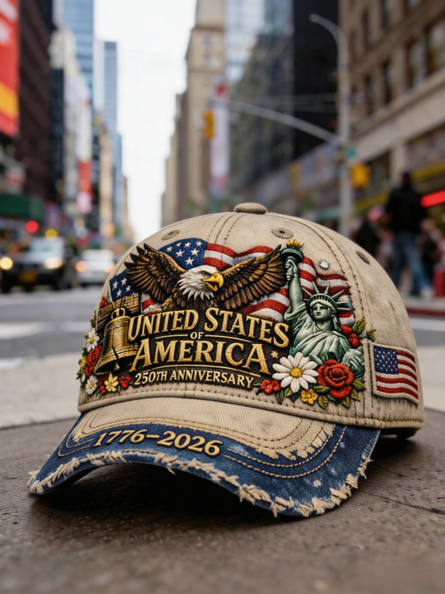 Unisex  250Th Anniversary Commemorative Casual Hat